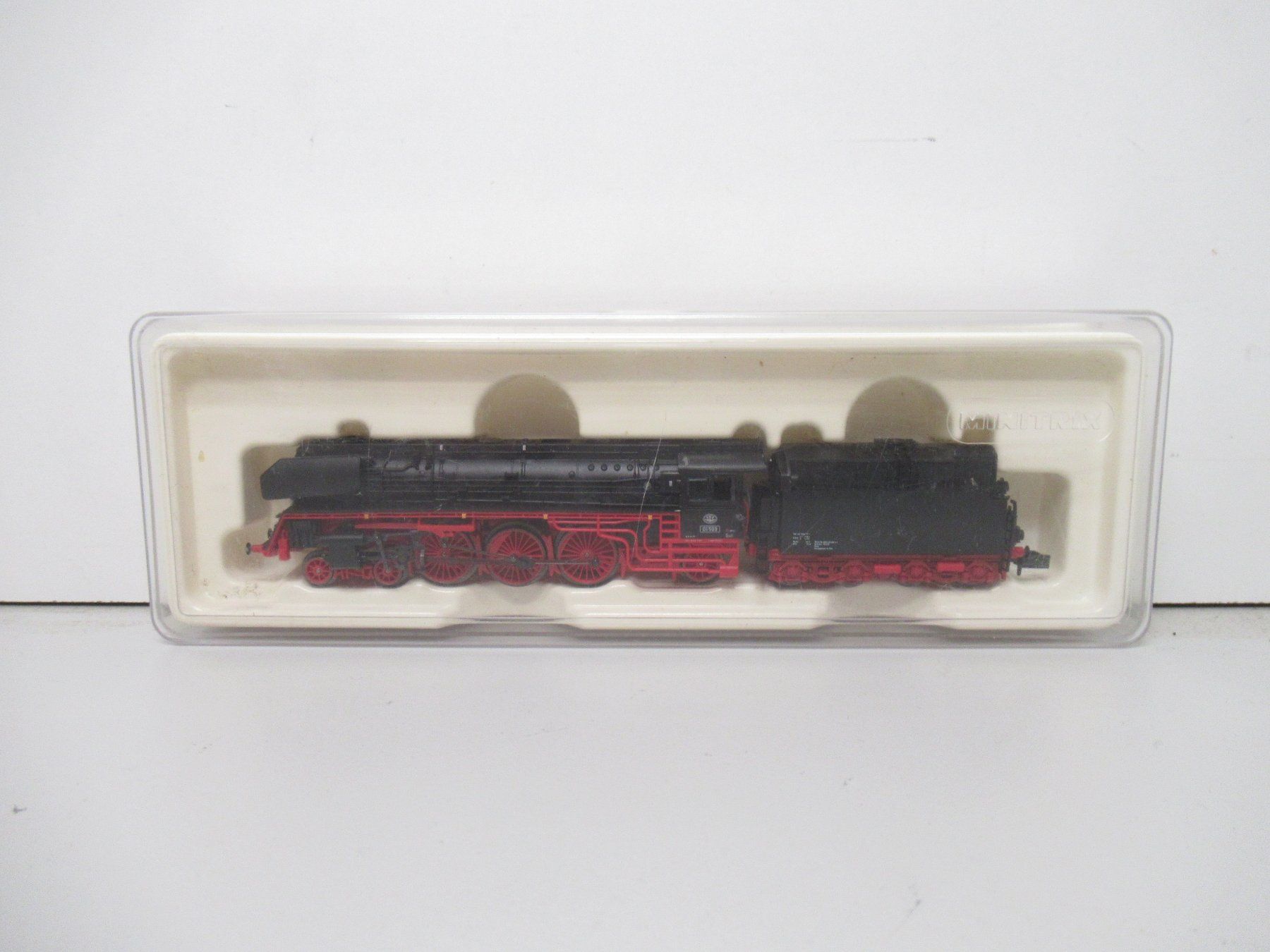 Trix Modellini di ferrovie: Minitrix 12421 Ulmer Eisenbahnfreunde Museums Dampflok BR 01 – Usato da Basel venduto da mhmarken 6