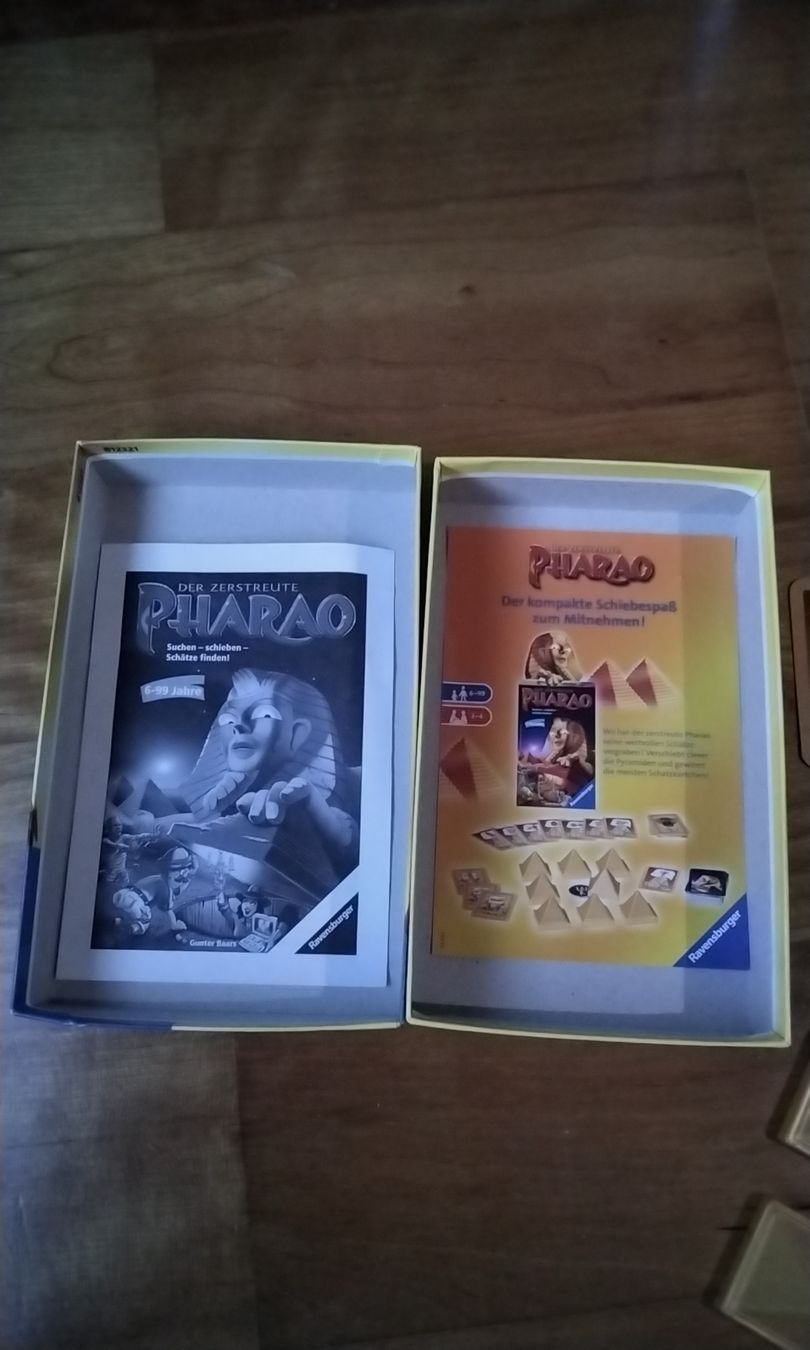 Ravensburger Spiele: Ravensburger: Der zerstreute Pharao, Mitnehmspiel – Gebraucht aus Büren SO von T02rickonSWE 3