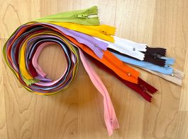 Reissverschlüsse   10 Stk 50cm     spiral    neu  TOP Farben