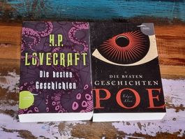 Lovecraft & Poe, Horror Literatur Klassiker Buch
