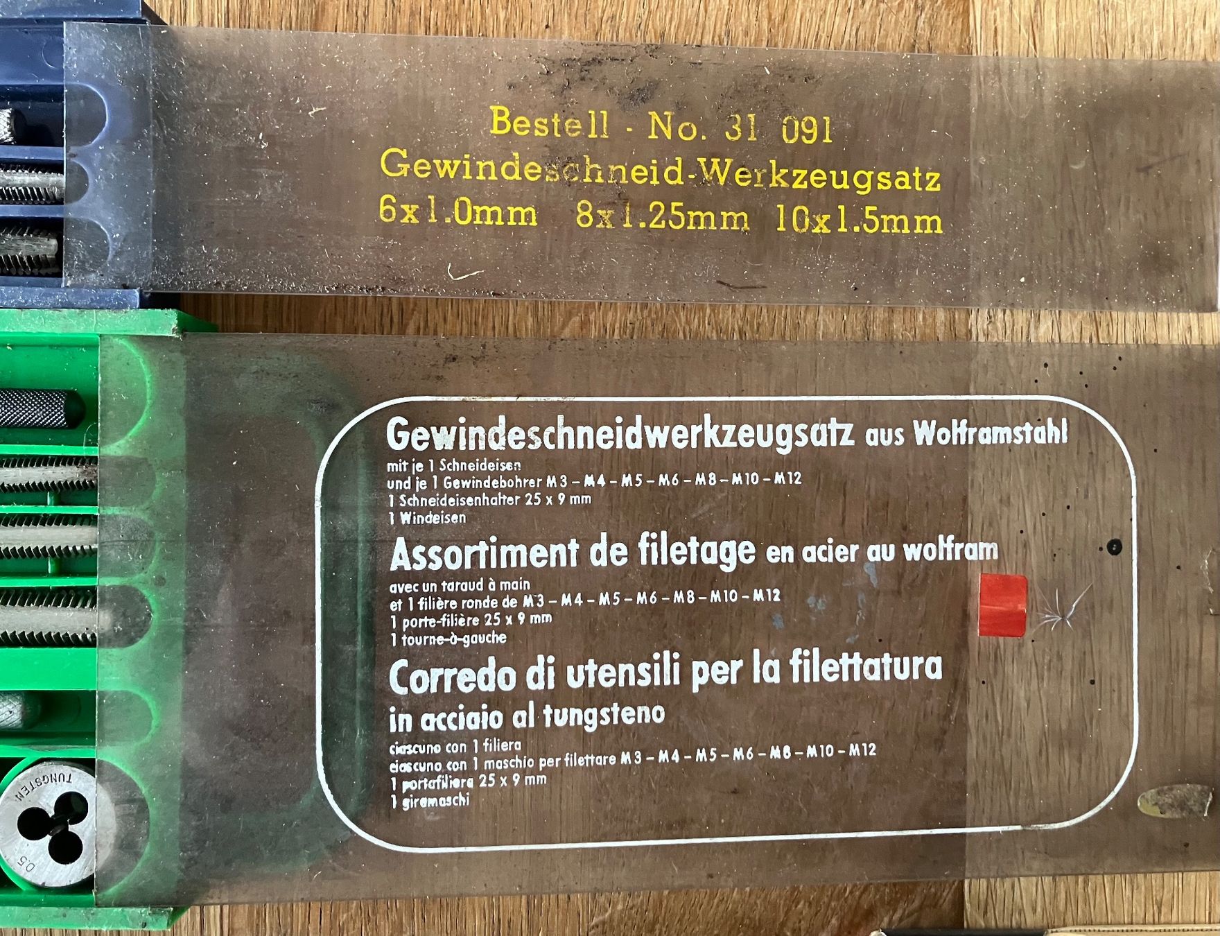 Tutti gli attrezzi: Gewindeschneider Schlosser Landwirtschaft – Usato da Waldstatt venduto da breitaxt 7