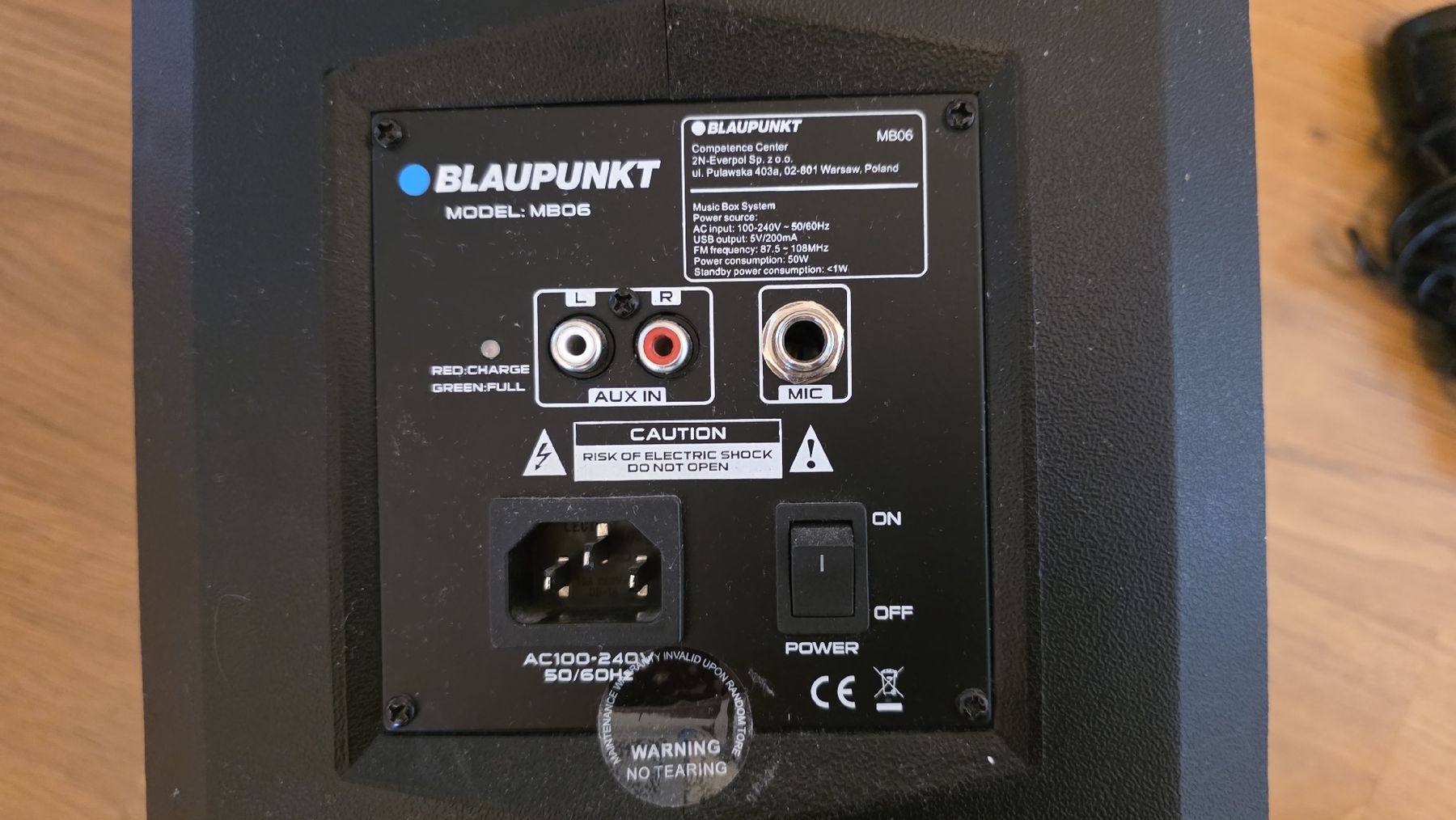 Blaupunkt Casse acustiche: Blaupunkt Portable Speaker with Microphone Good Condition – Usato da Zell LU venduto da MatiMati2706 2
