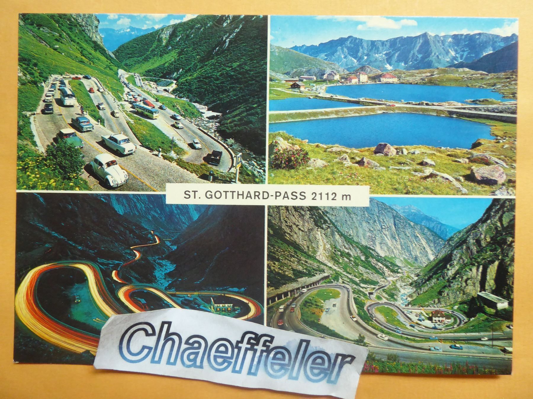 Cartes postales: St. Gotthard-Pass 2112 m – Neuf (Voir description) à Zürich par Chaeffeler