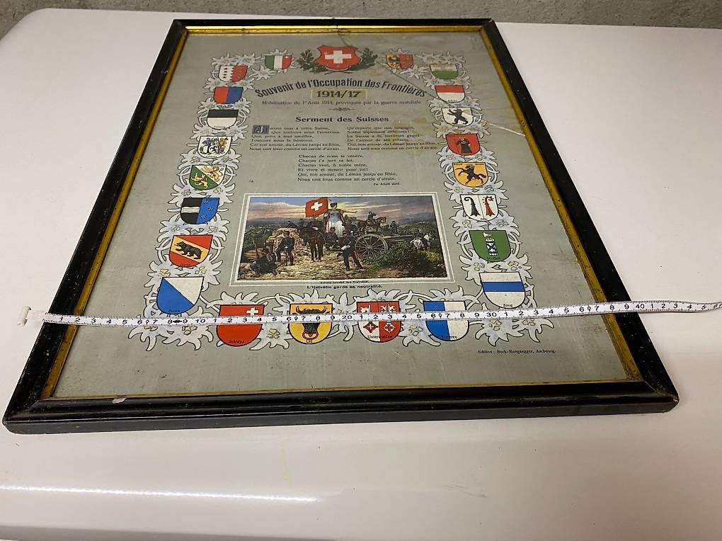 Dipinti: tableau  souvenir – Usato da Neuchâtel venduto da salade03 2