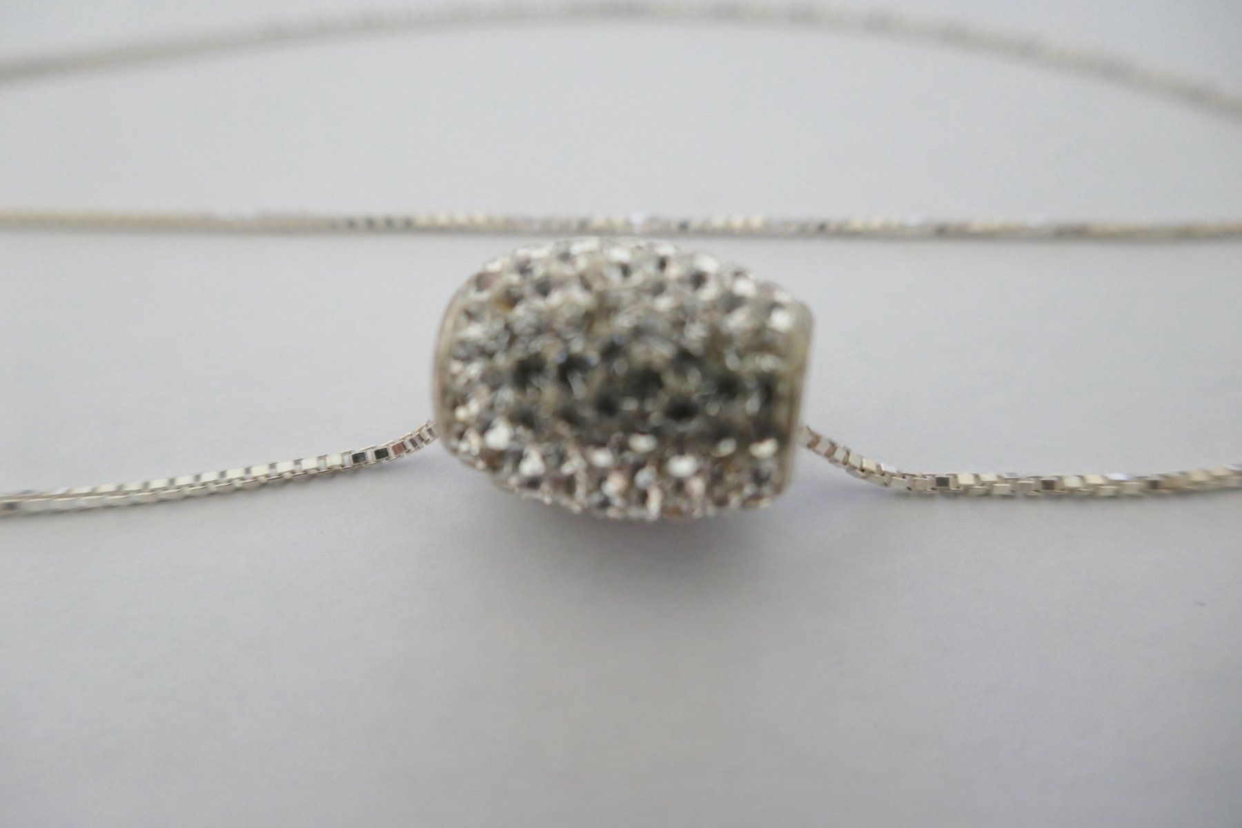 Catenine: Silberkette - Box chain - 45 cm – Usato da Muttenz venduto da einfach-schoen 1