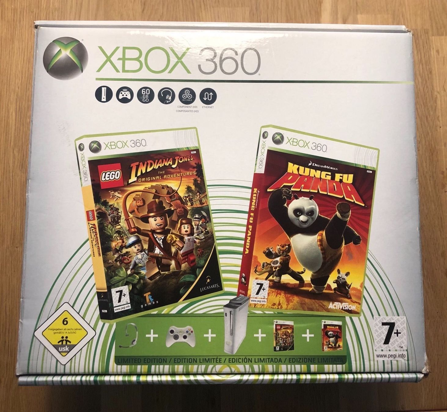 Microsoft Console: Xbox 360 Kung-Fu Panda Lego Bundle – Usato da Kestenholz venduto da Dickies09