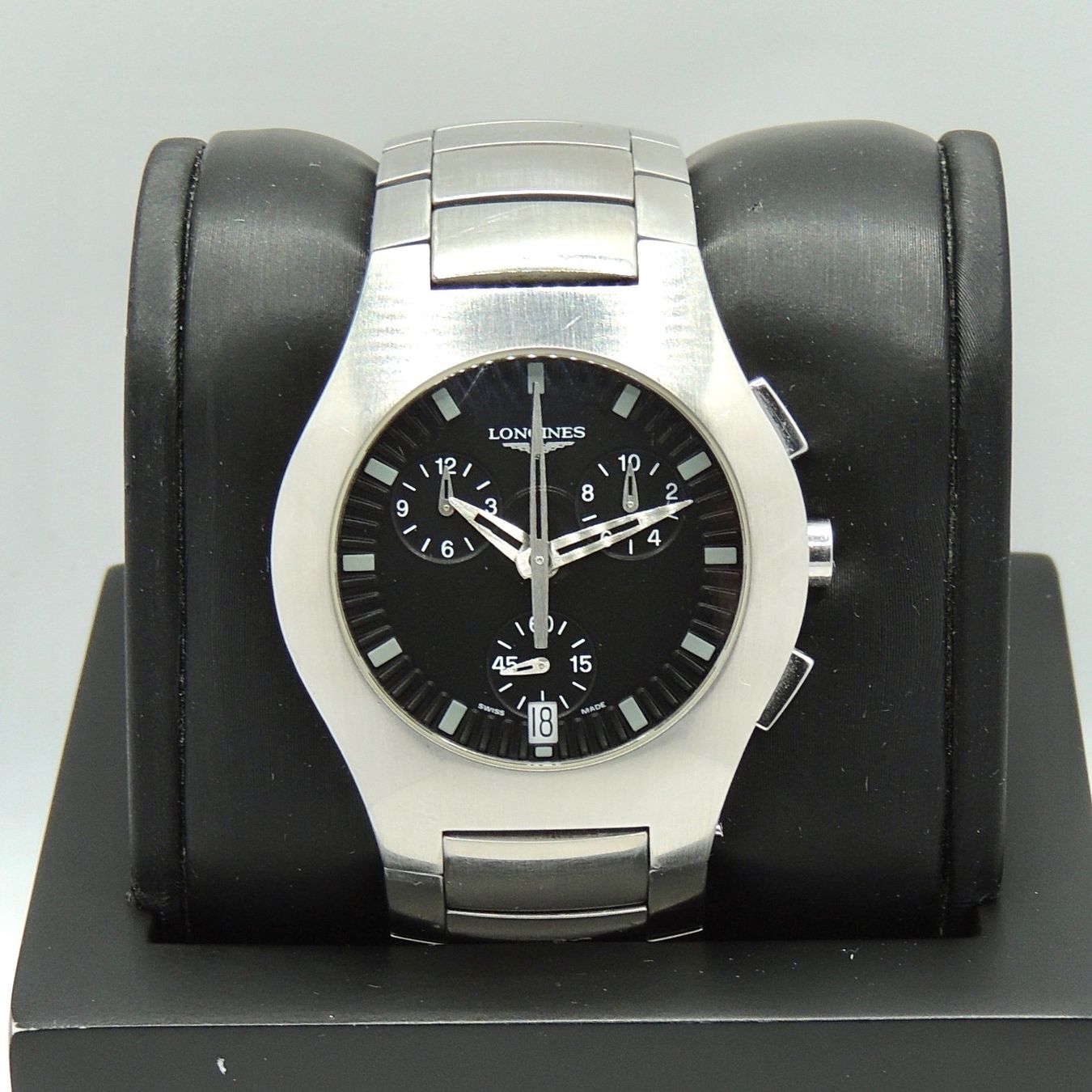 Longines Uhren: Montre Longines Opposition Chronographe – Gebraucht aus Lausanne von DuGoutetdesCouleurs
