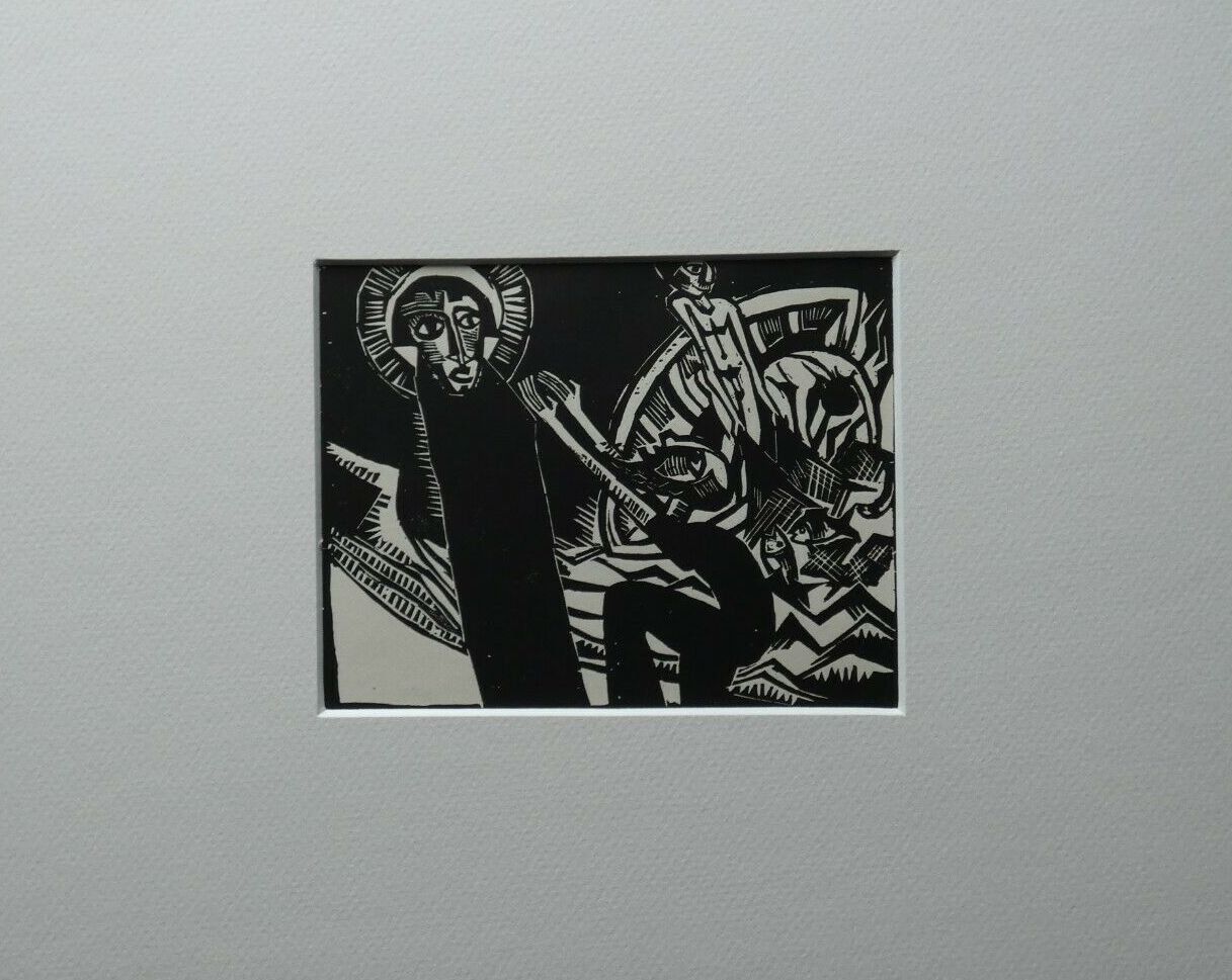Xilografie: Karl Schmidt-Rottluff 2 Holzschnitte – Usato da Nennigkofen venduto da juhit 4