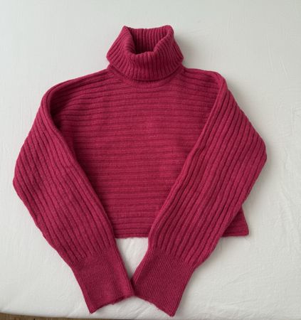 Pinker Rollkragenpullover M NAKD