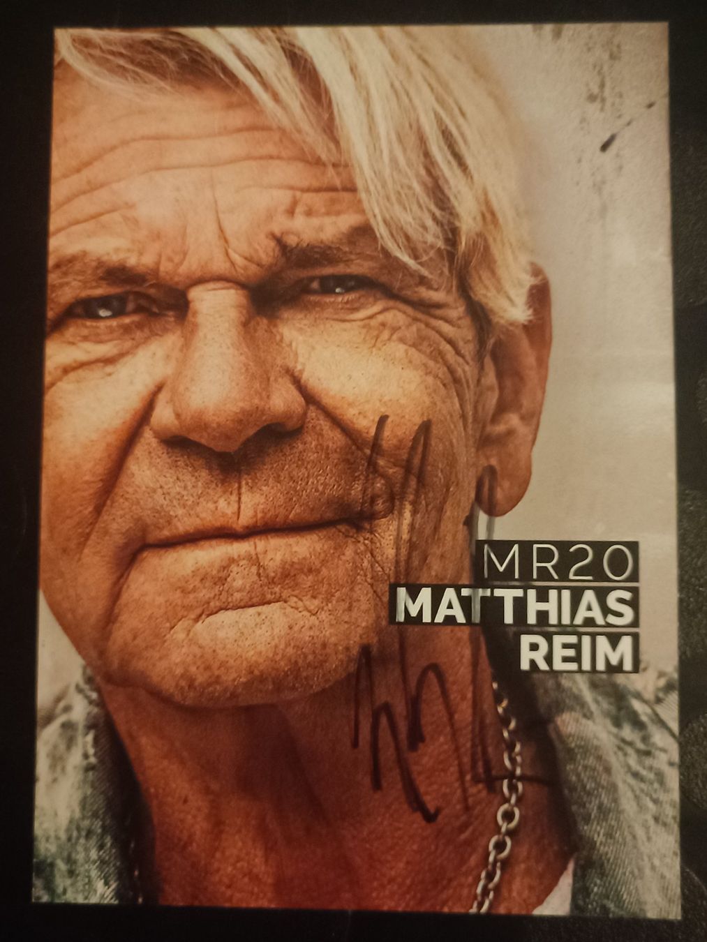 Autografi: Matthias Reim - handsigniert – Usato da Menziken venduto da Artographs