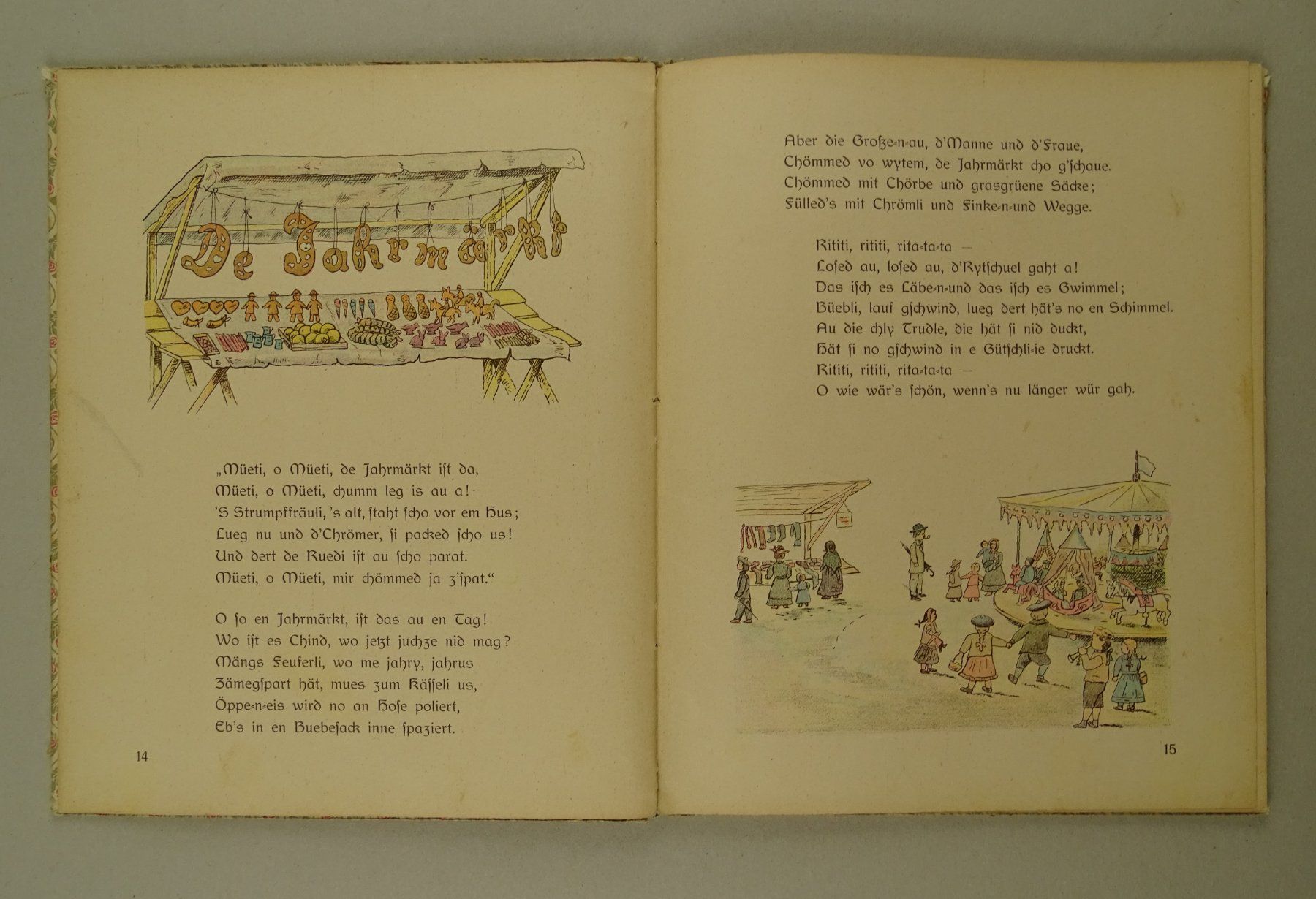 Bücher: CHLYNI DORFHELDE, 1911, SCHWEIZERDEUTSCH – Gebraucht aus Grüningen von Kartensammler 3