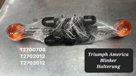 Triumph America Blinker + Halterung