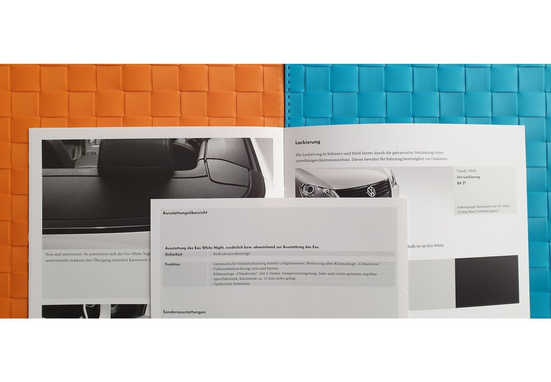 Riviste & Magazine: VW EOS WHITE NIGHT - Prospekt / Katalog – Nuovo (secondo la descrizione) da Viganello venduto da CARLiteratur 3