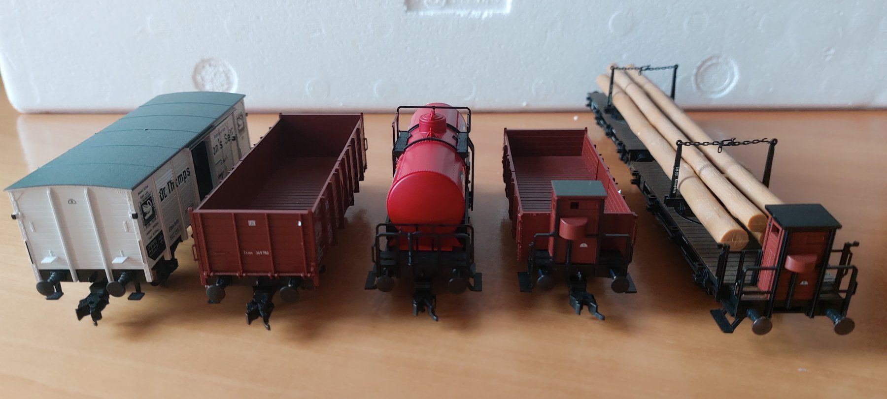 Fleischmann Modelleisenbahnen: Fleischmann 4891 - Dampfzug mit G8 der K.P.E.V. – Neu (gemäss Beschreibung) aus Rotkreuz von MOBAHN-1zu87 8