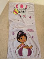 Kapuzenbadetuch Gabbys Dollhouse rosa guter Zustand