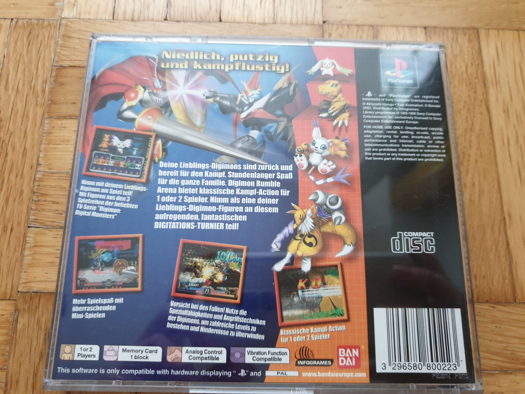 Giochi: Digimon: Rumble Arena (PS1) – Nuovo (secondo la descrizione) da Zürich venduto da pau_y8mv 1