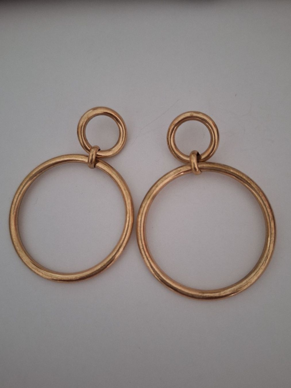 Orecchini pendenti & Orecchini a lobo: Vintage Creolen Statement Stecker – Usato da Kerzers venduto da ExpressoTerreno