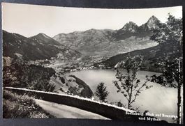 SEELISBERG Blick auf Brunnen und Mythen