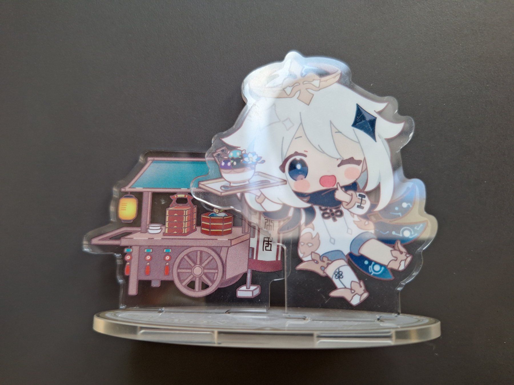 Statuette: Genshin Impact Paimon Acrylic stand – Usato da Herrliberg venduto da Japan_Discovery