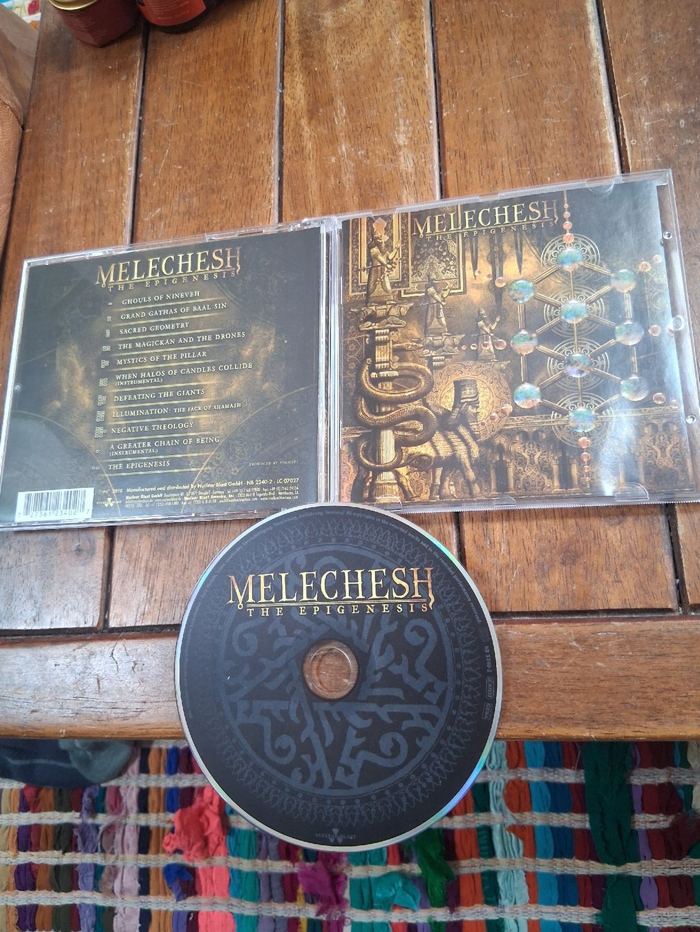 CD: melechesh- the epigenesis – Usato da St-Cergue venduto da VeganWarrior