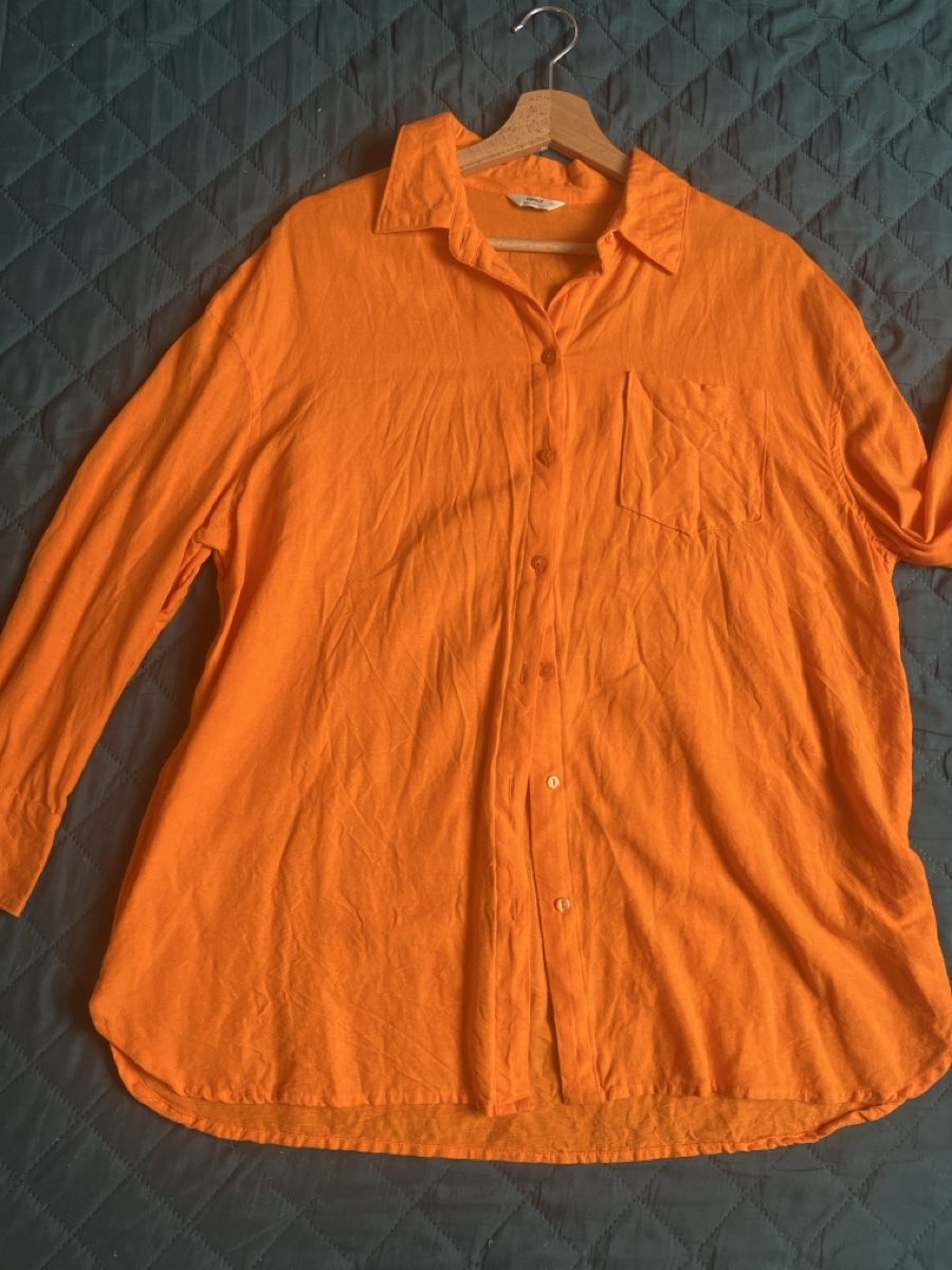 Only Camicette: Only Bluse, Grösse S, Orange, Top Zustand! – Usato da Kaisten venduto da saleforfun