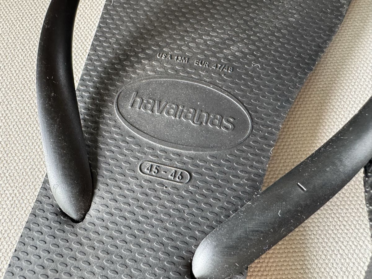 Havaianas Scarpe da uomo: Flip Flops Havaianas Grösse 47/48 – Usato da Altendorf venduto da wqv_97 2