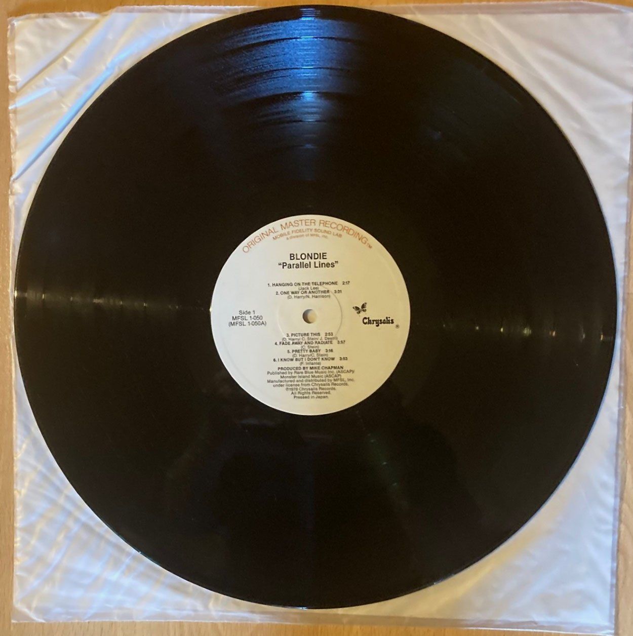 Vinyles: BLONDIE, PARALLEL LINES, LP, ORIGINAL MASTER RECORDING – D'occasion à Unterseen par andromeda55 2