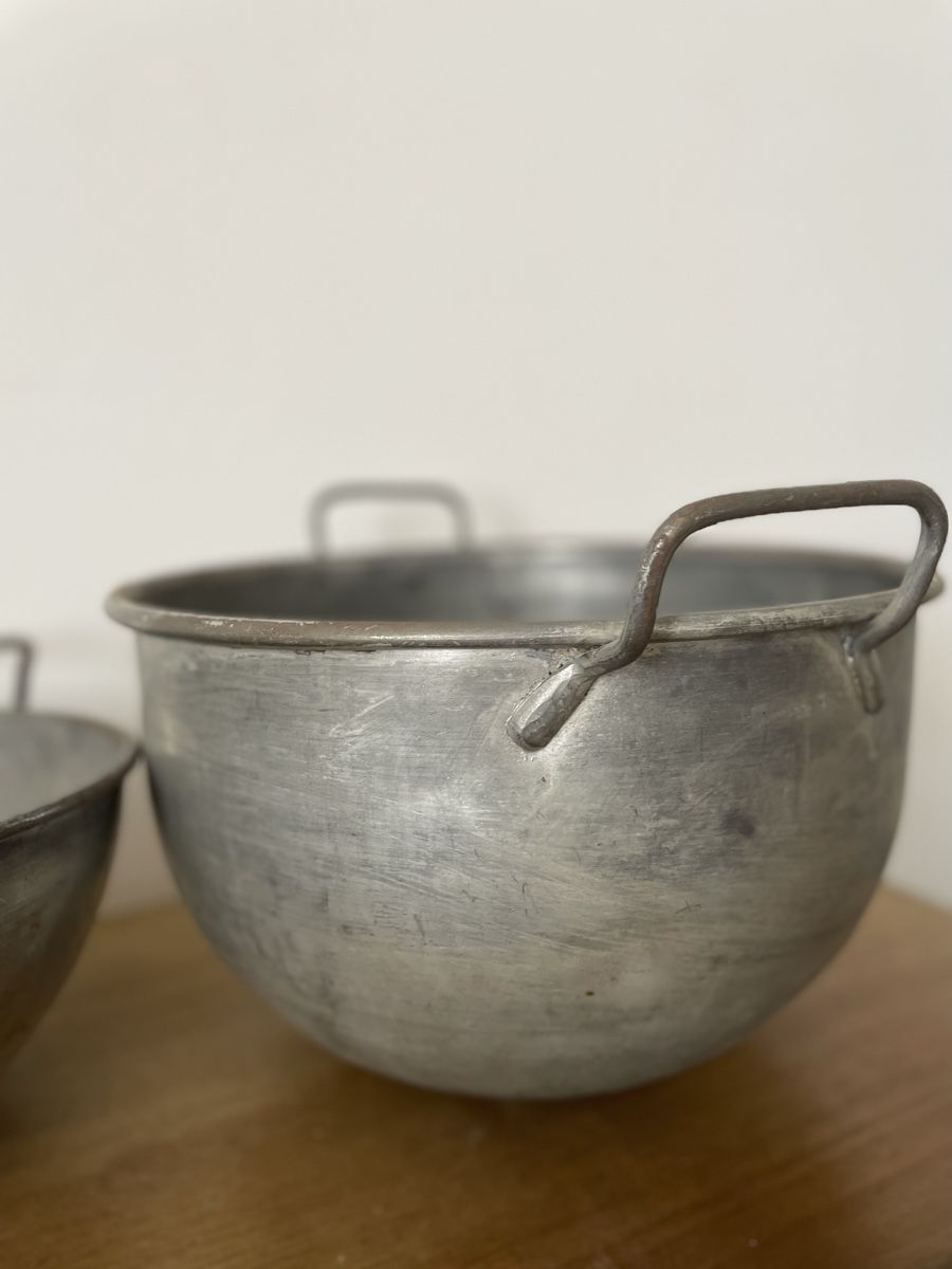 Ciotole: 2 alte vintage Metallschüsseln  – Usato da Münchenbuchsee venduto da hamama18 2