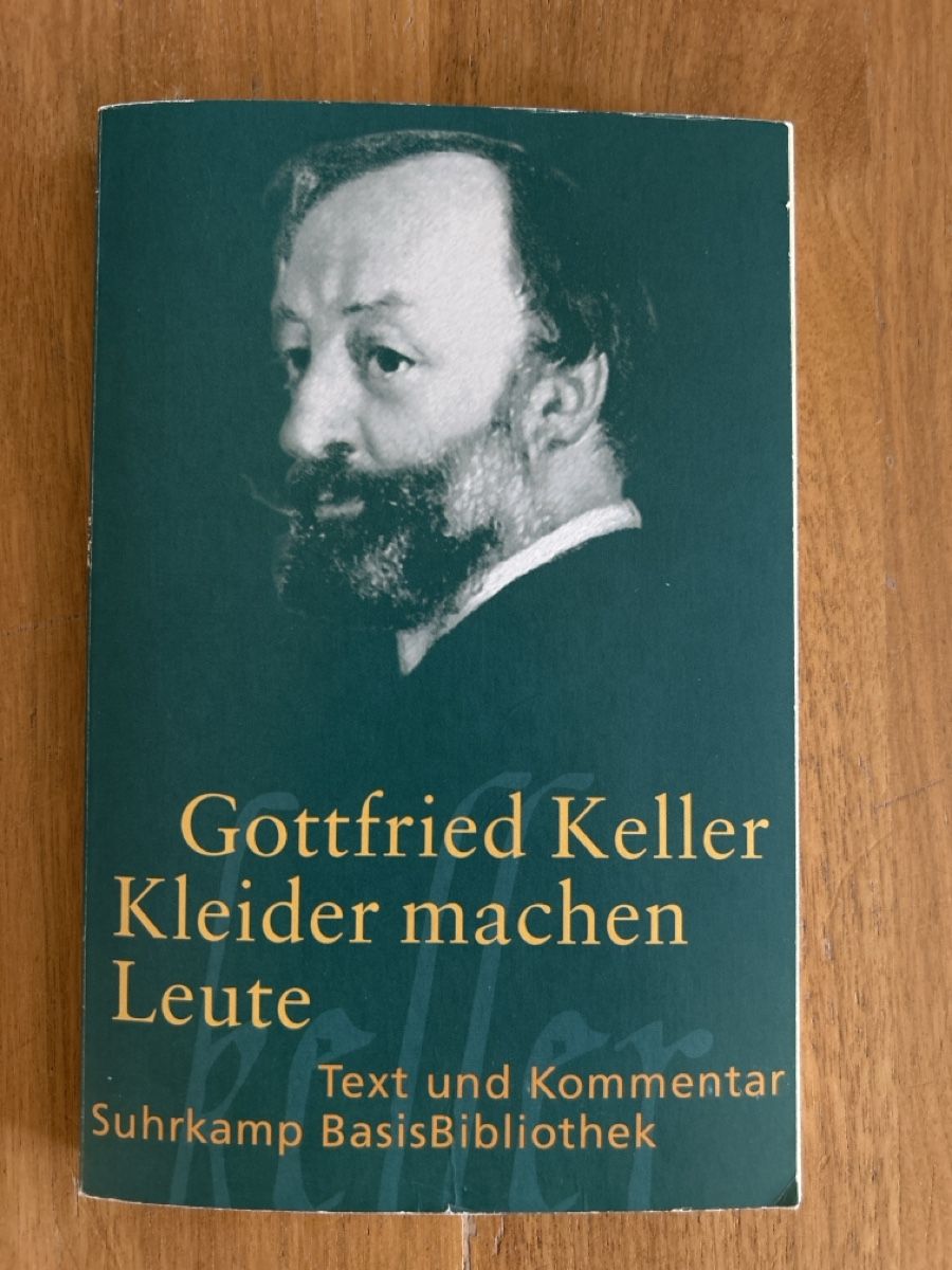 Bücher: Gottfried Keller Kleider machen Leute Suhrkamp – Gebraucht aus St. Urban von uschi73