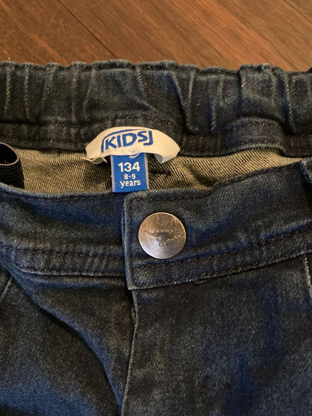 Pantaloni: Jeans Grösse 134, dunkelblau – Usato da Hochdorf venduto da seetaler12 4