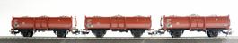 Märklin H0 Offener Güterwagen-Set DB Omm52 3x Art. 4604