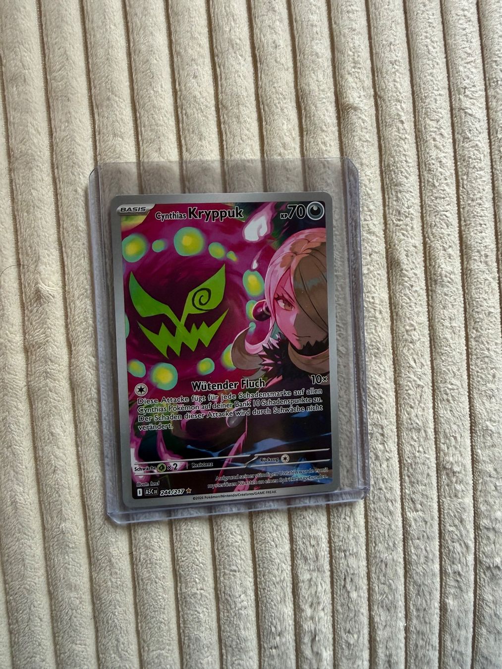 Pokémon Carte collezionabili: Cynthias Kryppuk 244/217 – Nuovo (secondo la descrizione) da Schönenwerd venduto da 29061996