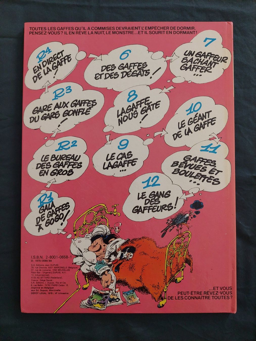 Fumetti: Gaston Lagaffe T.13 EO1979 TBE – Usato da Genève venduto da Blu_BD 1