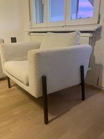 IKEA KOARP Sessel hellgrau