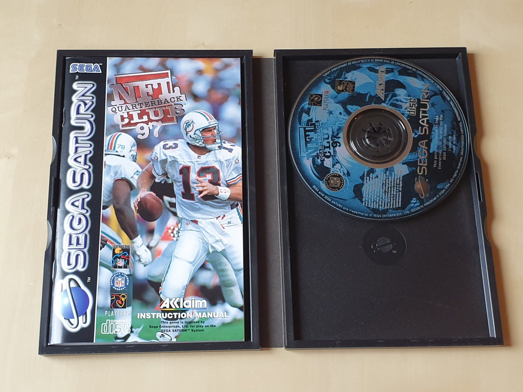 Sega Giochi: NFL Quarterback Club 97 Sega Saturn – Usato da Stansstad venduto da collectorsshop 2
