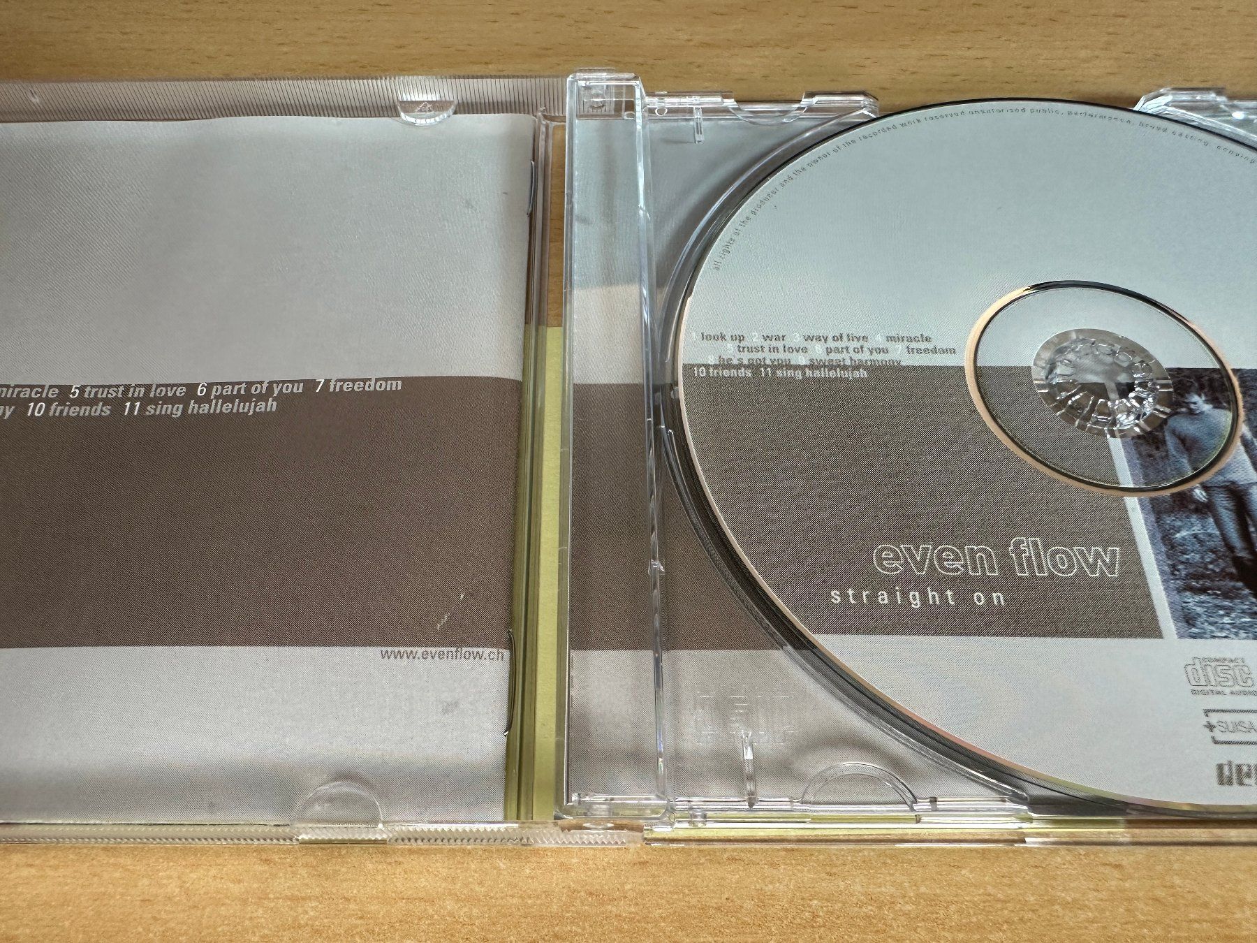 CD: Even Flow - Straight On – Usato da Rikon im Tösstal venduto da Alpenmutz 2