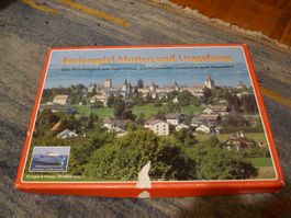 Vintage Murten Tourismus Spiel wie Monopoly Sammler