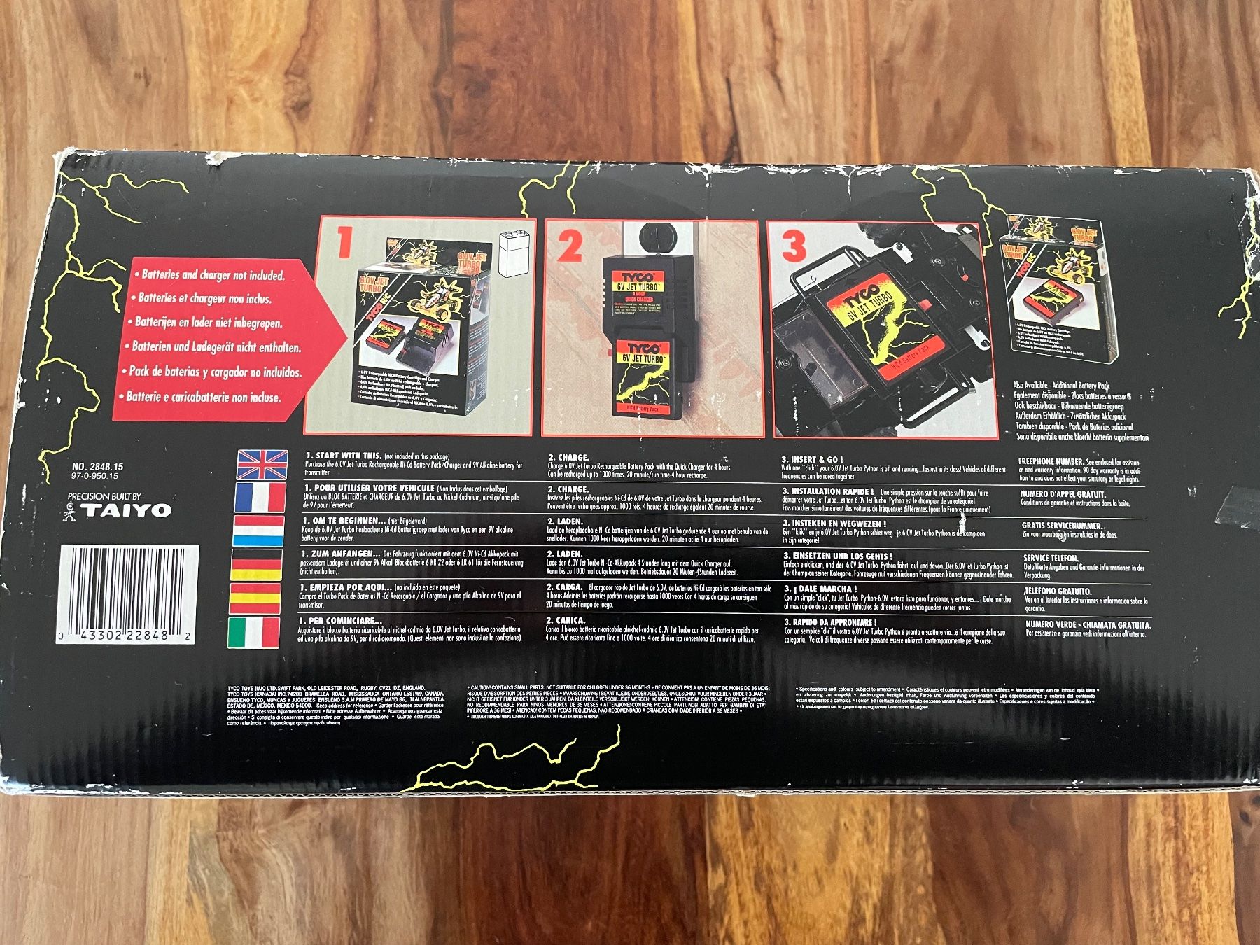 Tyco RC Modellbau: R/C Tyco 1990s Python Komplett – Gebraucht aus Schliern b. Köniz von  4