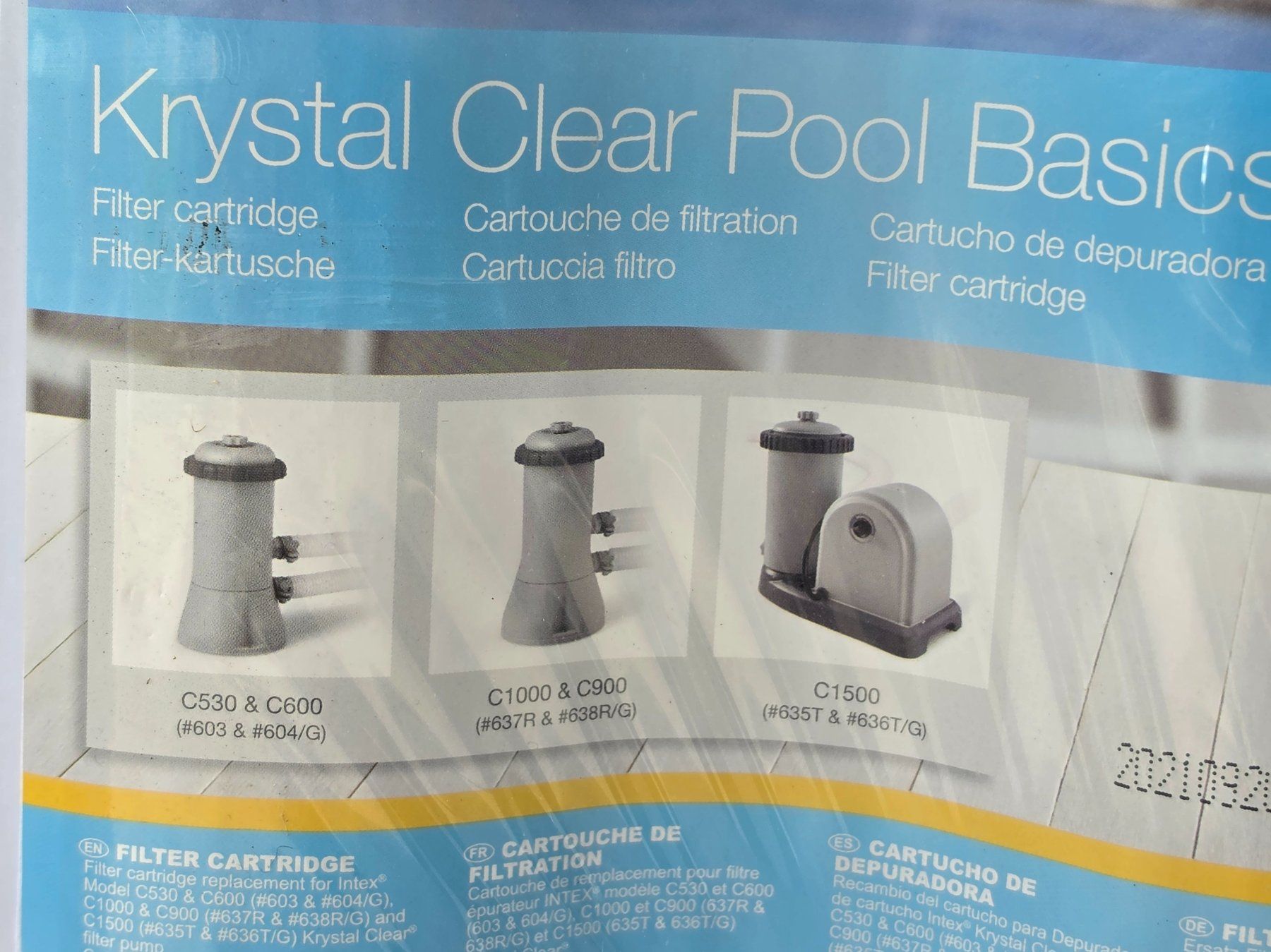 Intex Schwimmbad-Zubehör: INTEX Krystal Clear Poolfilter Typ A - 3x – Neu und originalverpackt aus Häggenschwil von Zweitwert 1