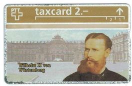 Taxcard 305_48522 Wilhelm II ungebraucht