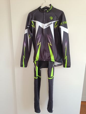 X-Tiger Velobekleidung-Set lang, Jacke + Hose, neu