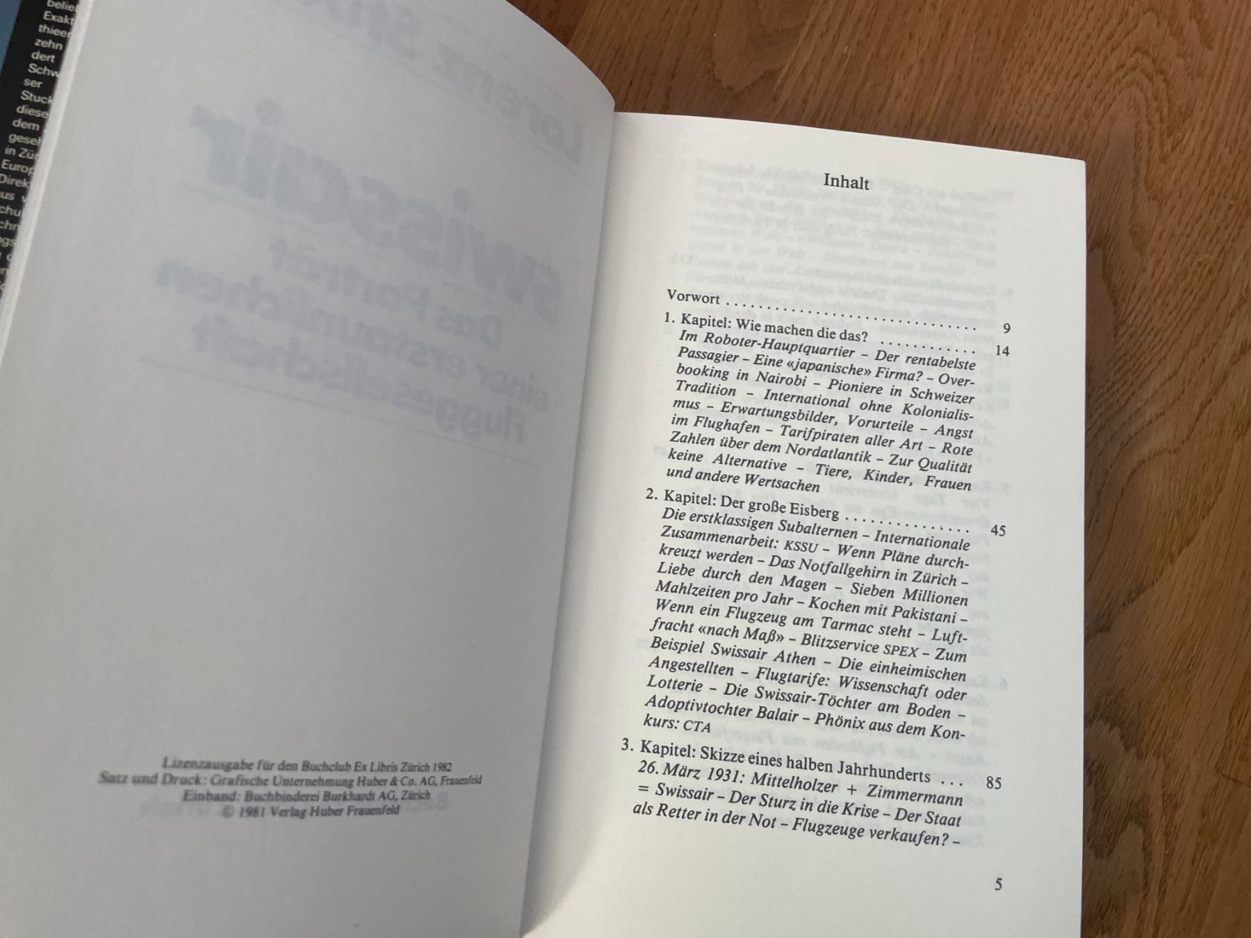 Livres: Swissair - Das Portrait einer erstaulichen Fluggesellschaft – D'occasion à Thal par Danny82 2