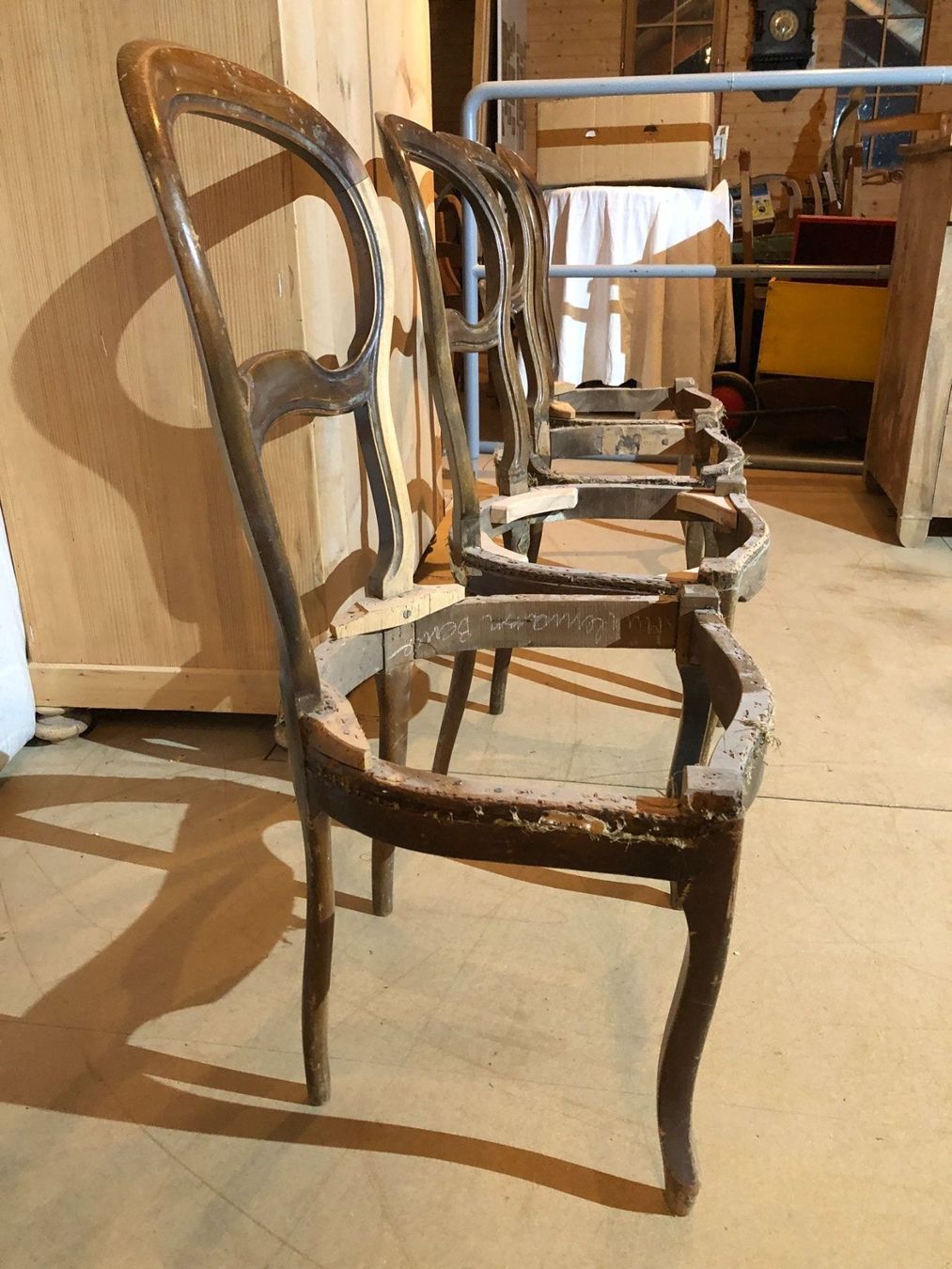 Stühle: 4 antike Polsterstühle – Gebraucht aus Beinwil (Freiamt) von Zedel1923 2