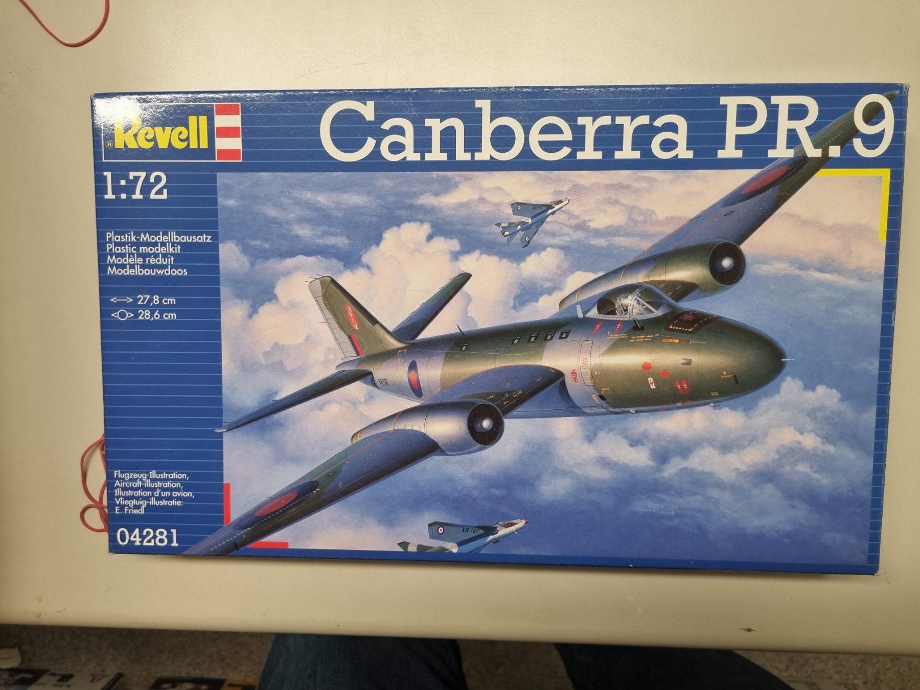 Revell Kit di modellismo & Modellini statici: Canberra PR. 9 – Nuovo (secondo la descrizione) da Wettingen venduto da Mmarb