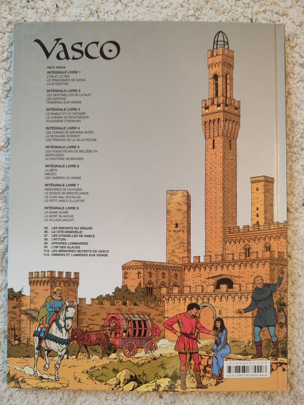 Fumetti: Vasco T30 - L'or des Glaces - EO - TBE – Usato da Bougy-Villars venduto da Vogue 2