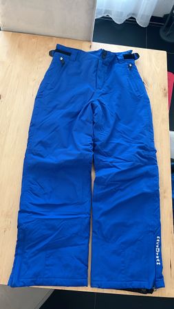 Skihose Raceteam blau  Grösse 152 Neu 