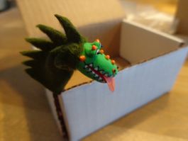Handpuppe/Kasperlefigur als Deko für das Puppenhaus/Laden