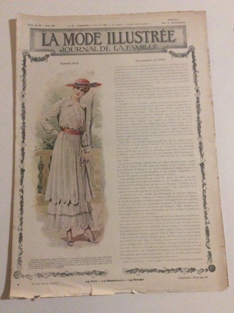 Zeitschriften & Magazine: Journal sur la Mode 1915 – Gebraucht aus Genève von edelweiss1900 1