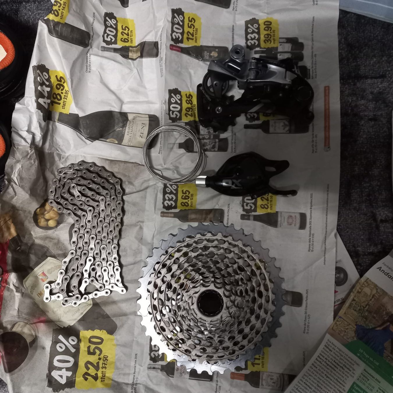 Sram Pezzi di ricambio: Gruppe Sram XX1 11 fach – Usato da Bosco Luganese venduto da pagnamen