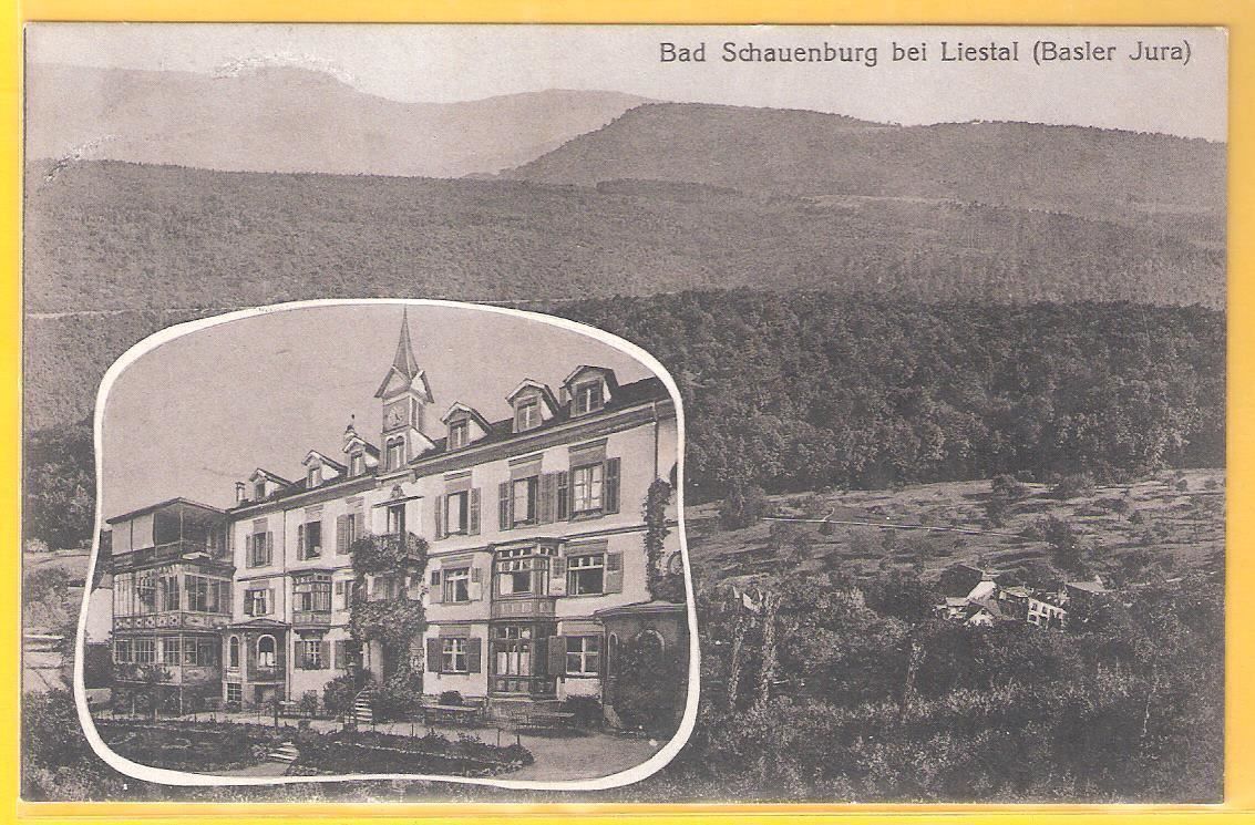 Cartoline postali: 14.6.22 Liestal Bild Bad Schauenburg BL – Usato da Zürich venduto da Hagliweg 1